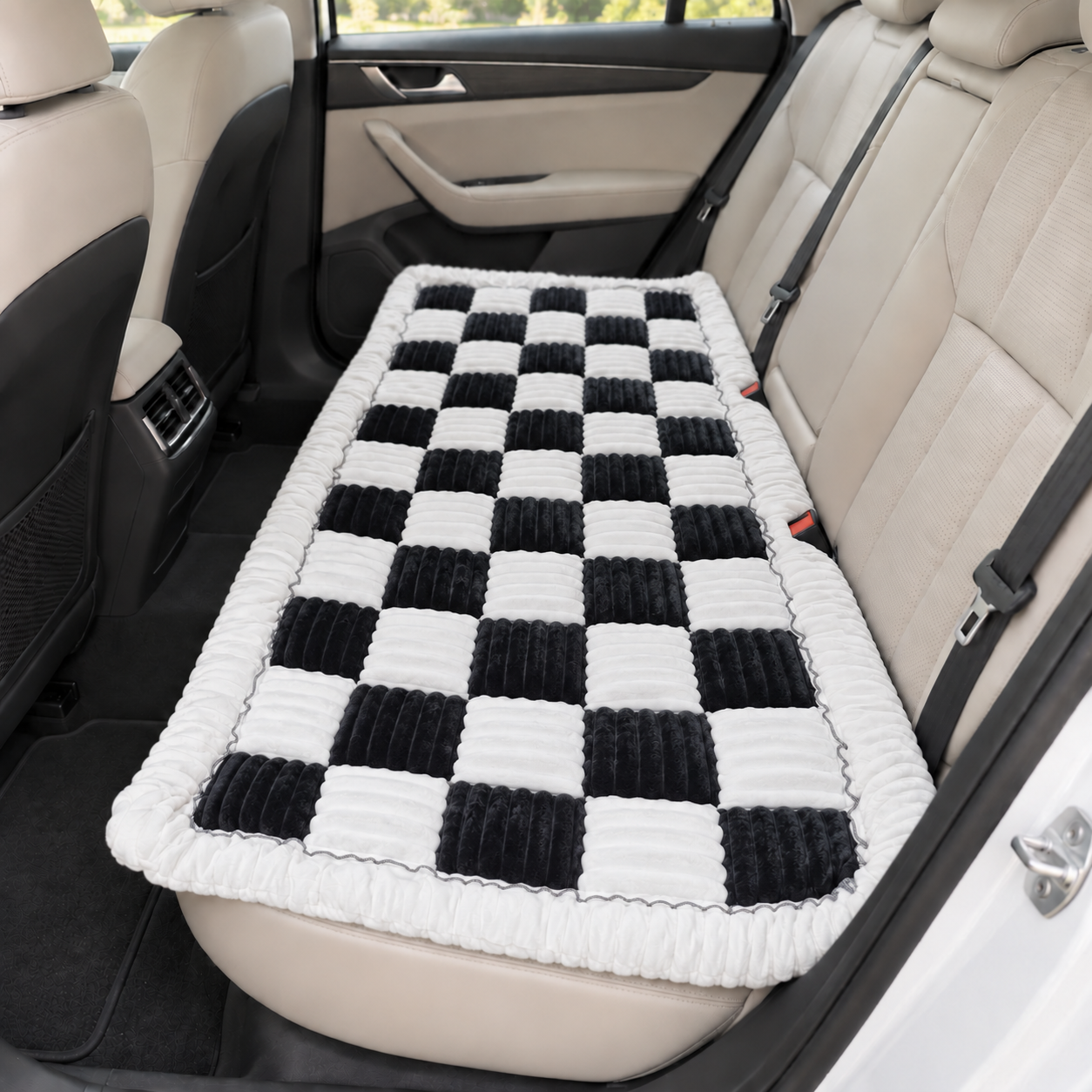 PlushPad™ Dog Bed for Car Backseat & Couch