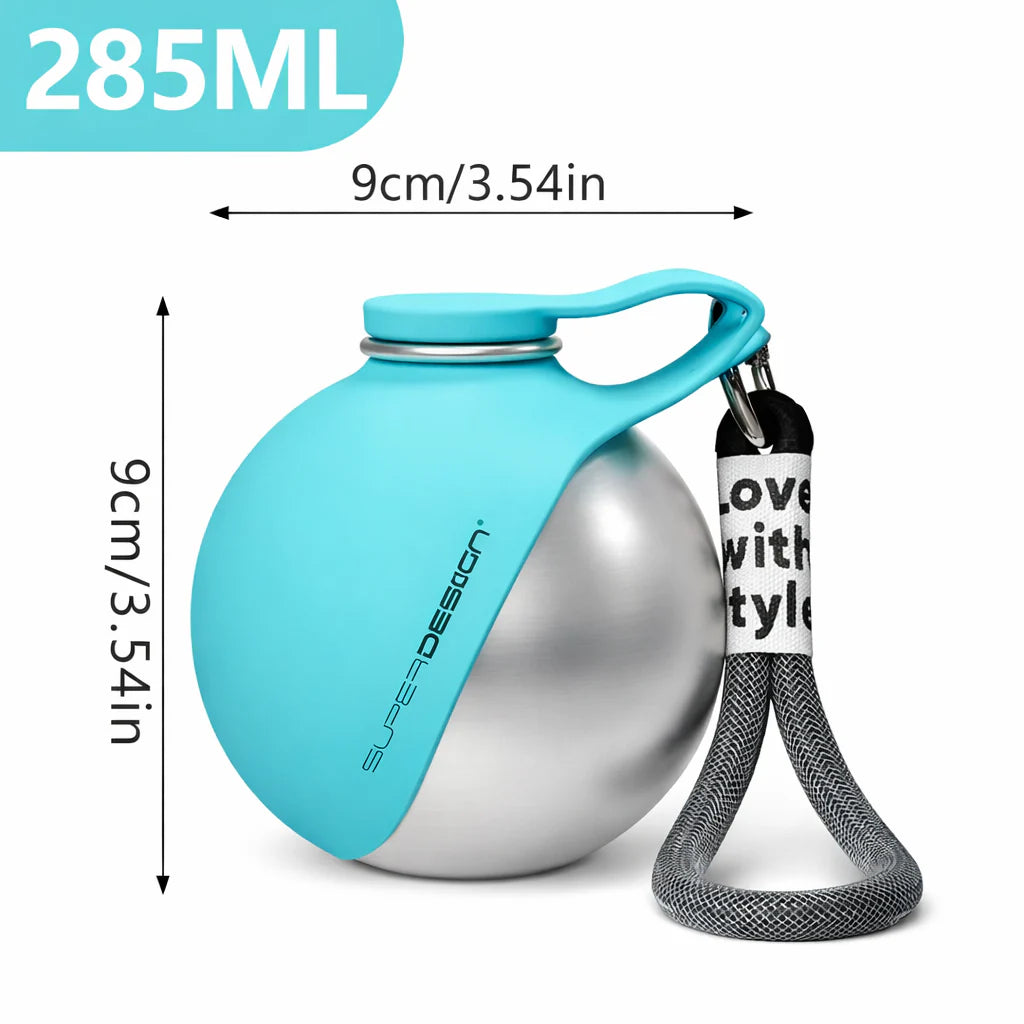 Stainless Steel Portable Dog Water Ball