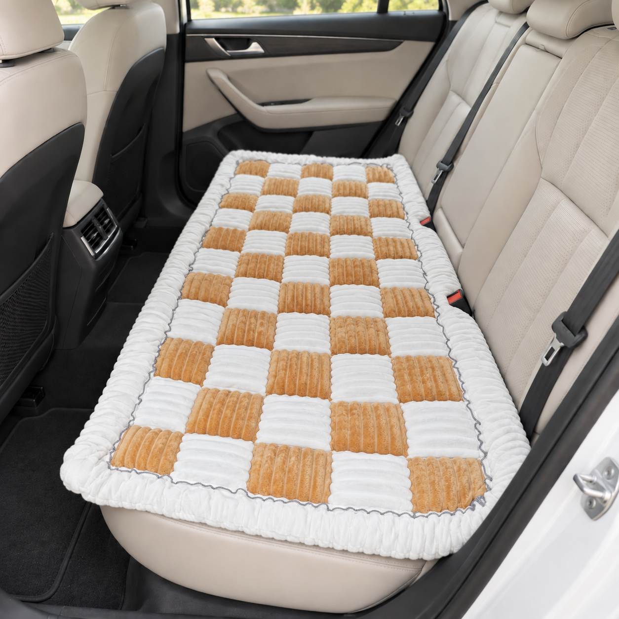 PlushPad™ Dog Bed for Car Backseat & Couch