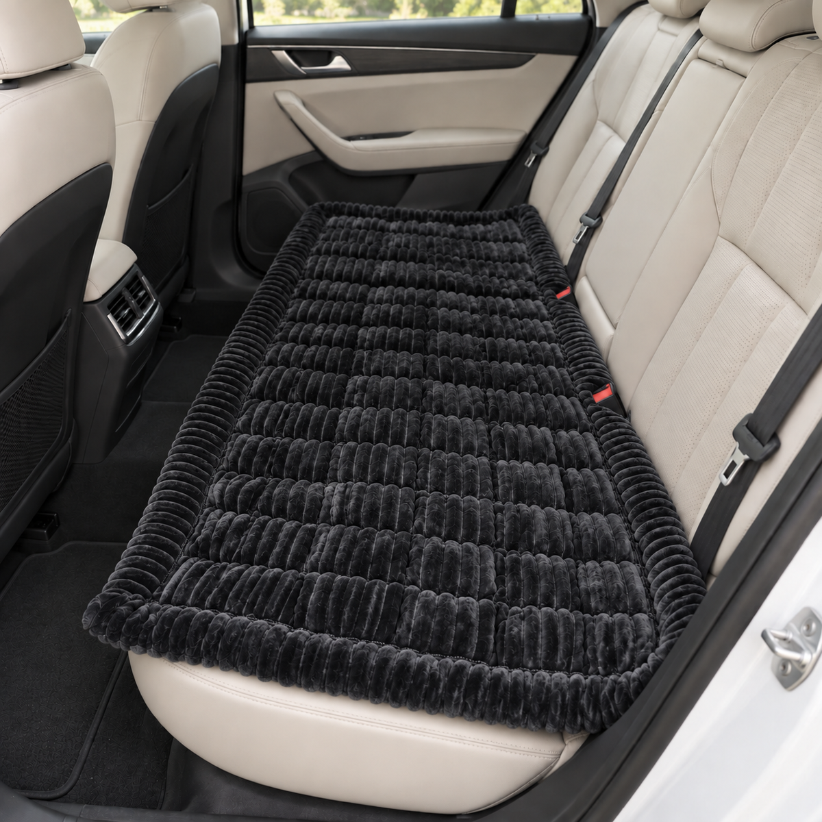 PlushPad™ Dog Bed for Car Backseat & Couch
