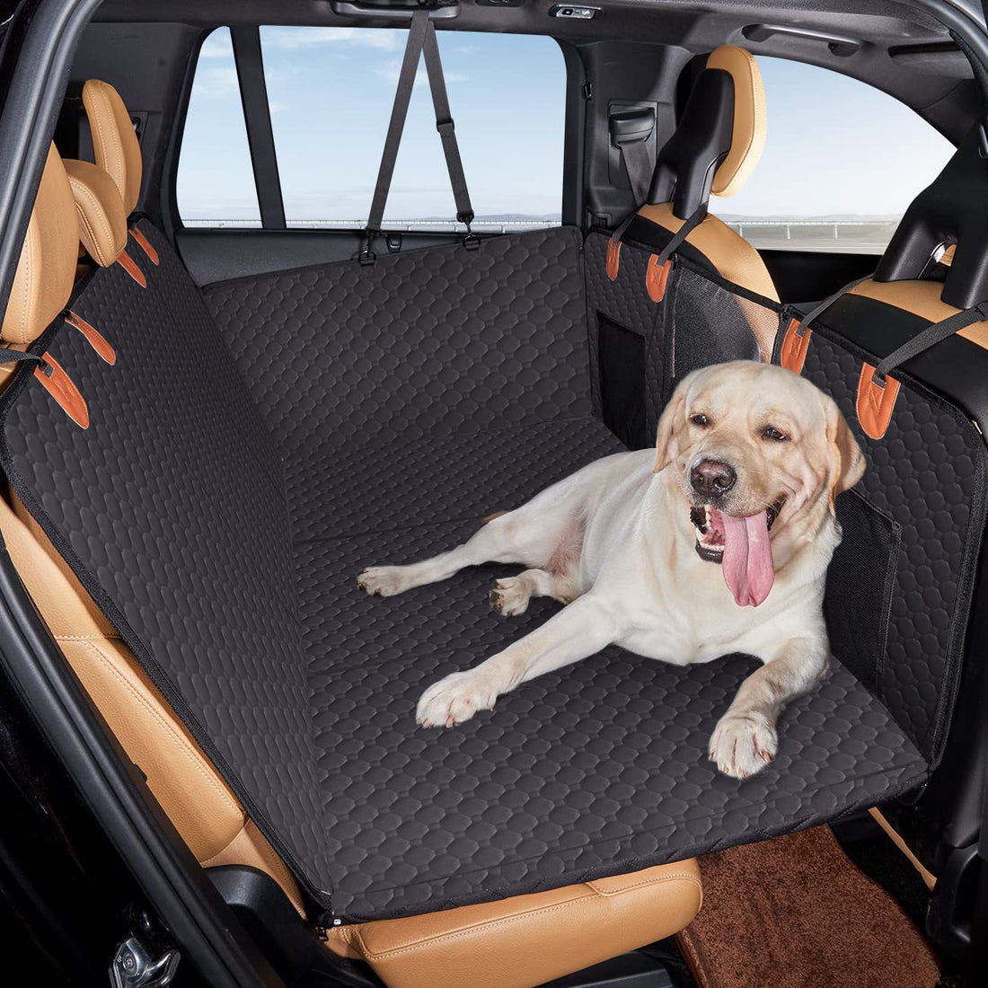 Back Seat Extender Dog Car Seat Cover