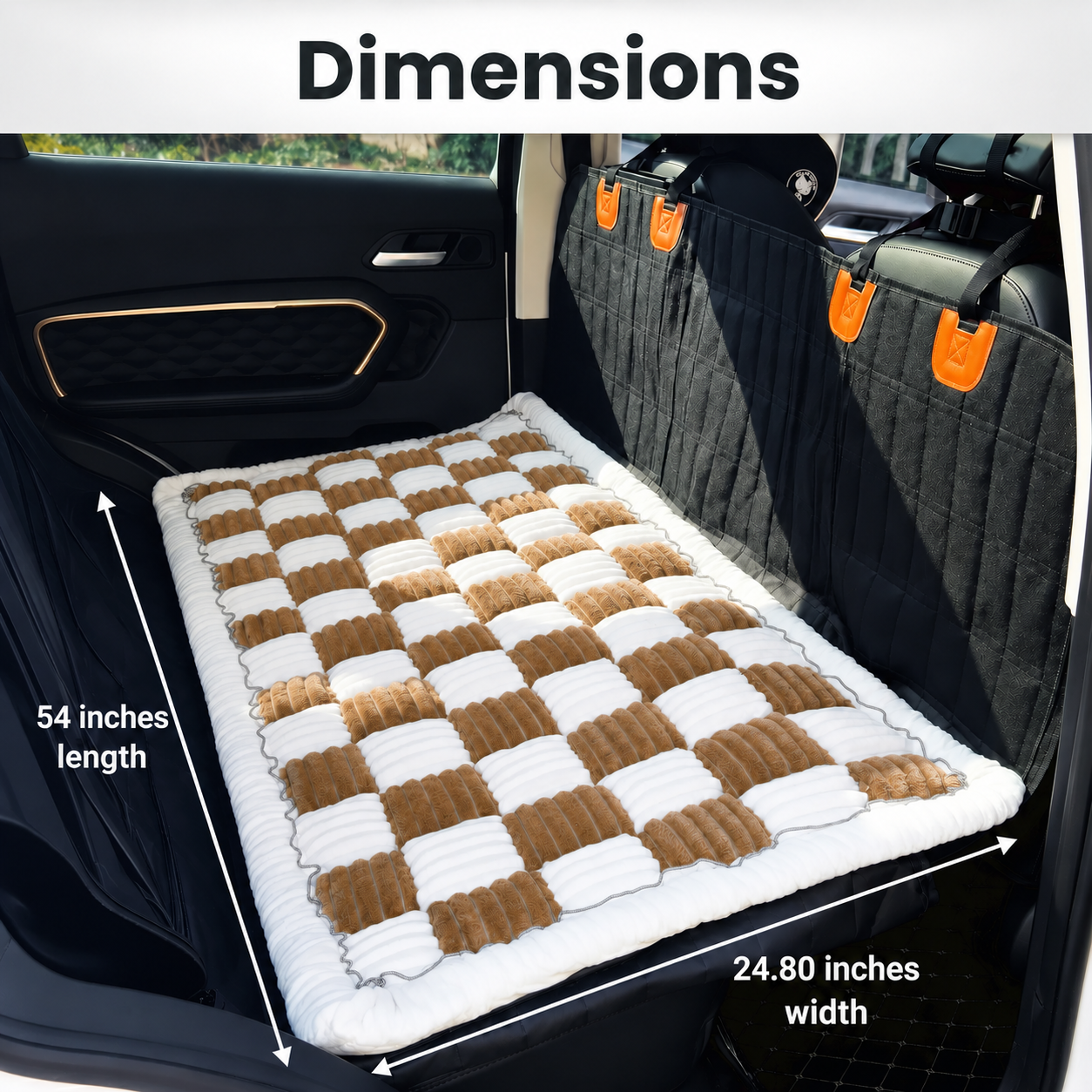 PlushPad™ Dog Bed for Car & Couch