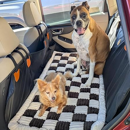 Thickened Dog Bed for Car Back Seat & Couch