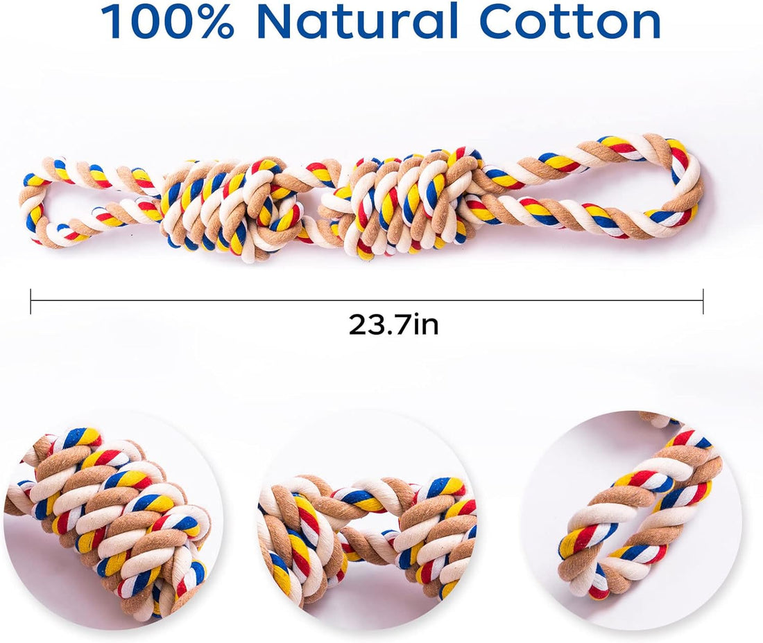 Dog Chew Rope Toy 23 INCHES For  Small Medium Large Dogs