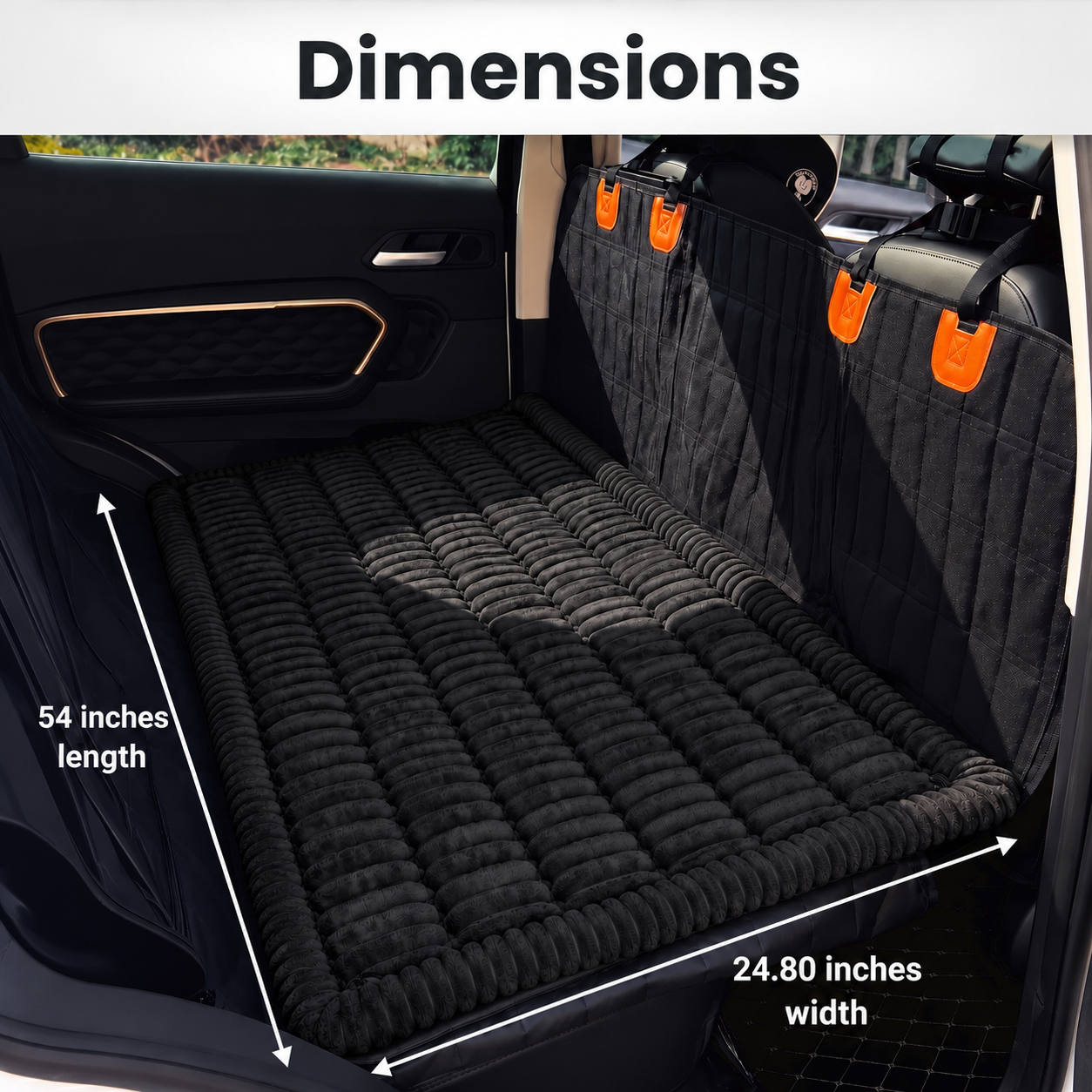 PlushPad™ Dog Bed for Car & Couch
