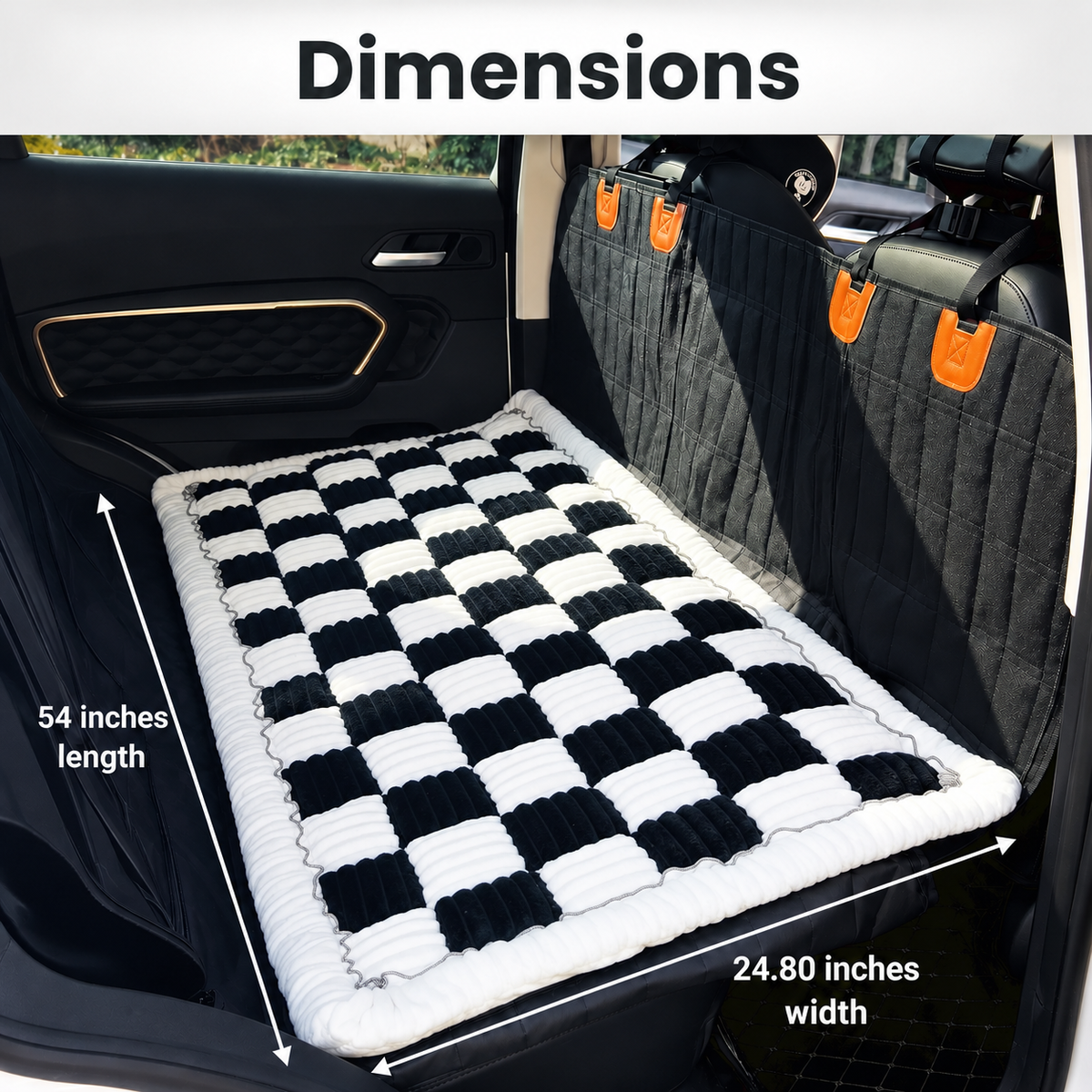 PlushPad™ Dog Bed for Car & Couch