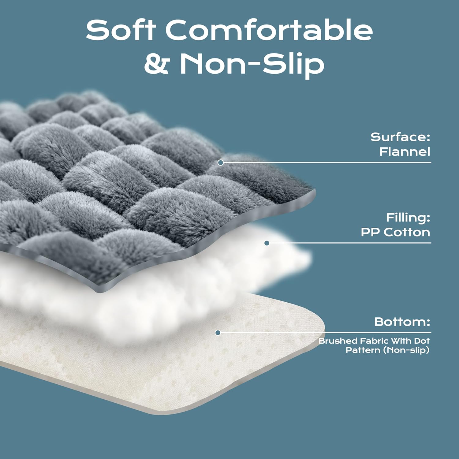 Thickened Dog Bed for Car BackSeat