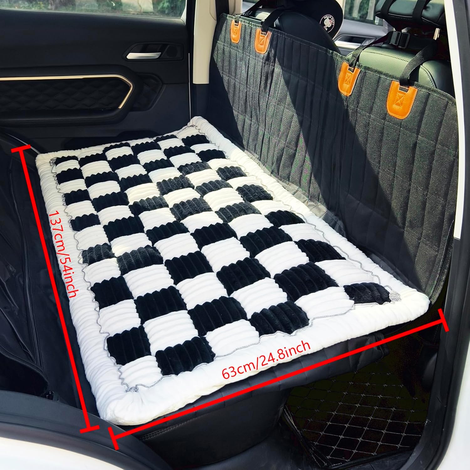 Thickened Dog Bed for Car BackSeat