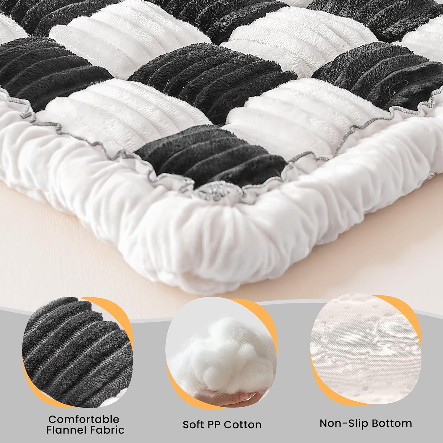 Thickened Dog Bed for Car BackSeat