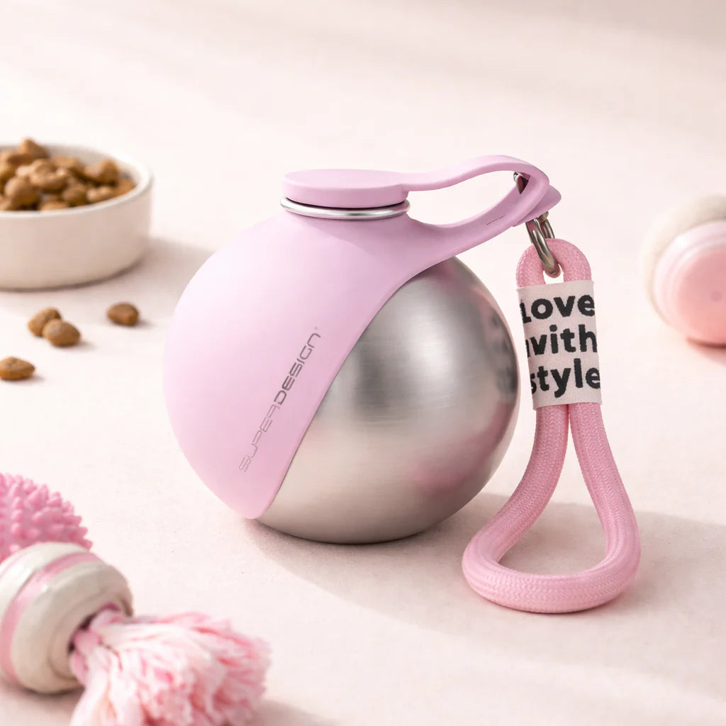 Stainless Steel Portable Dog Water Ball