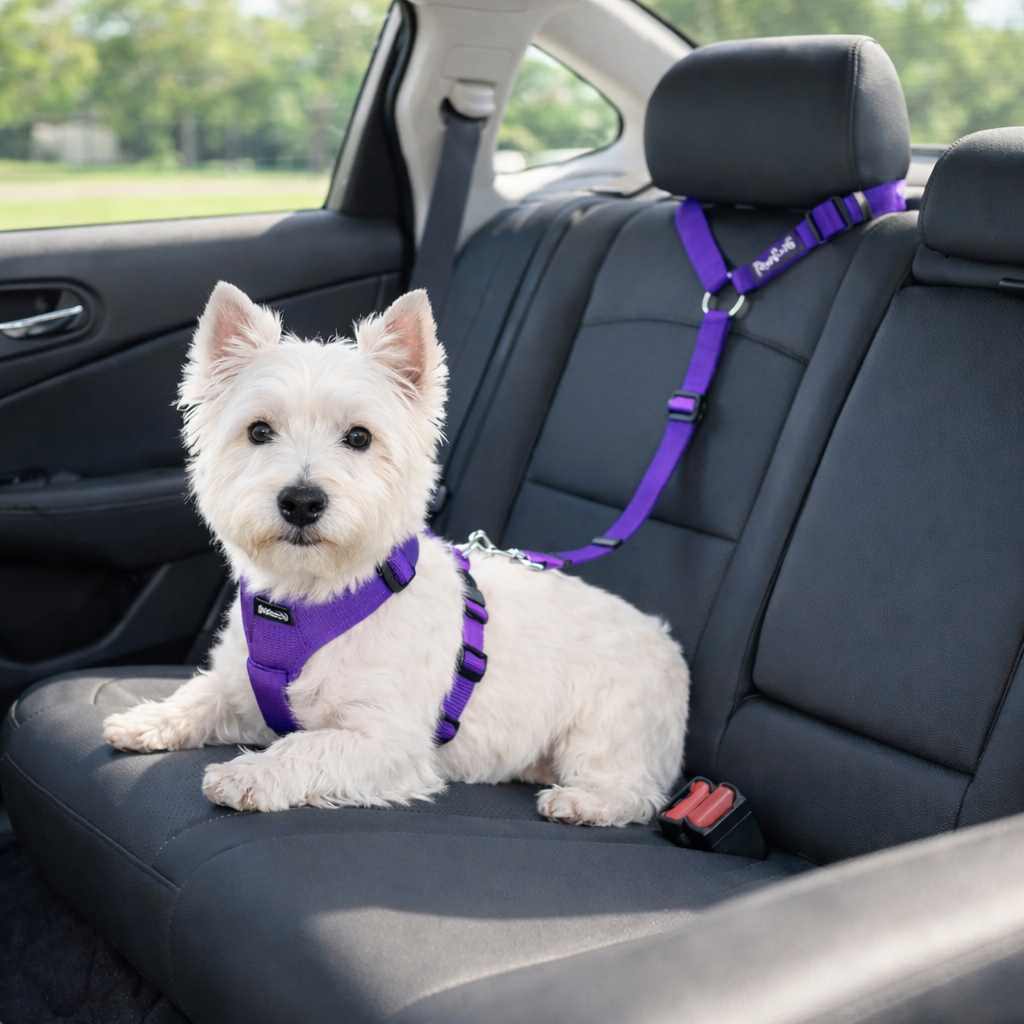 2 Pack Headrest Car Dog Safety Seatbelt