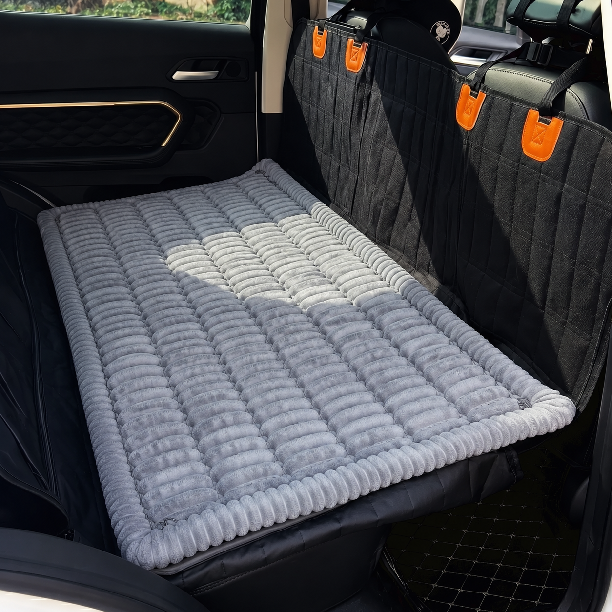 Thickened Dog Bed for Car Back Seat & Couch