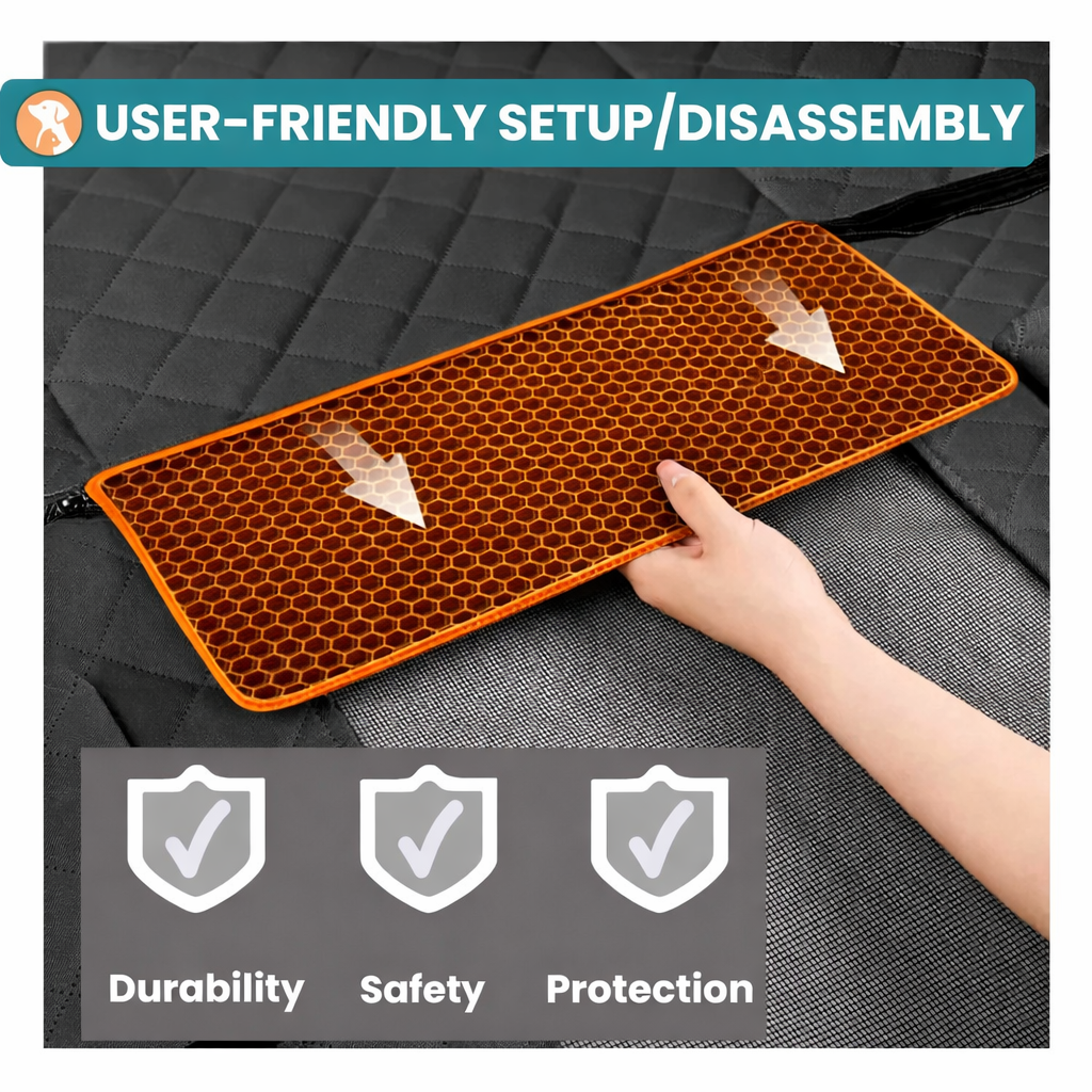 Hard bottom Dog Car Seat Extender