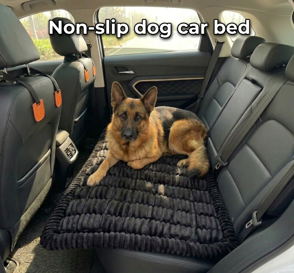 Thickened Dog Bed for Car BackSeat