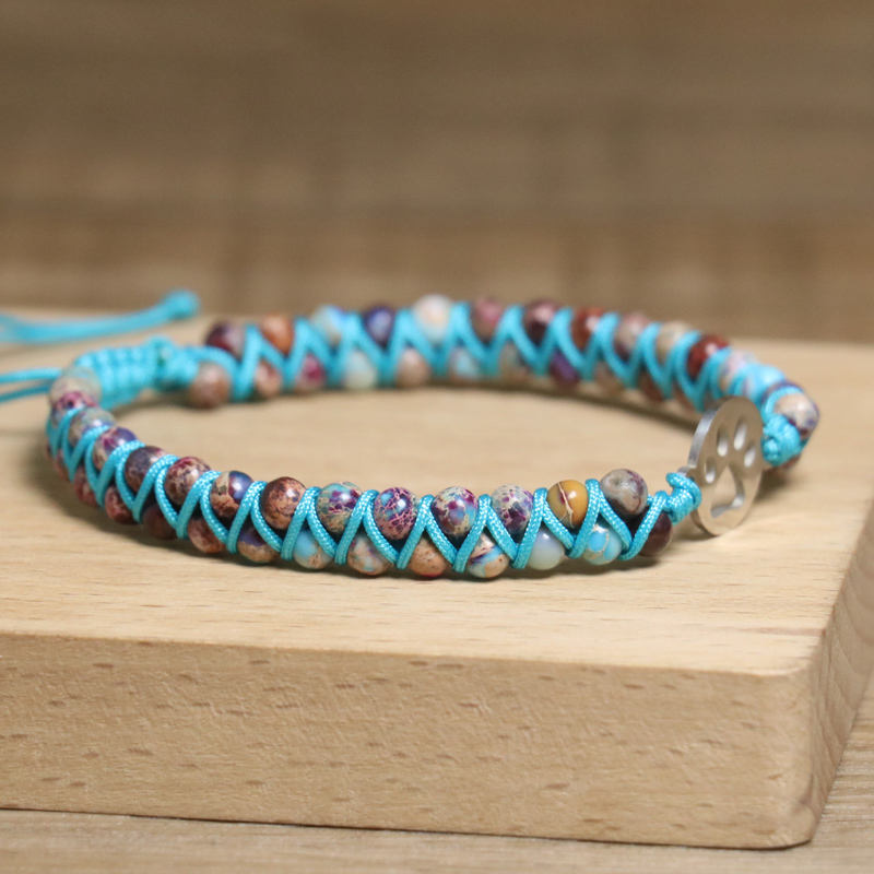 Classic Emperor Stone Bead Bracelet for Men