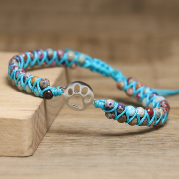 Classic Emperor Stone Bead Bracelet for Men