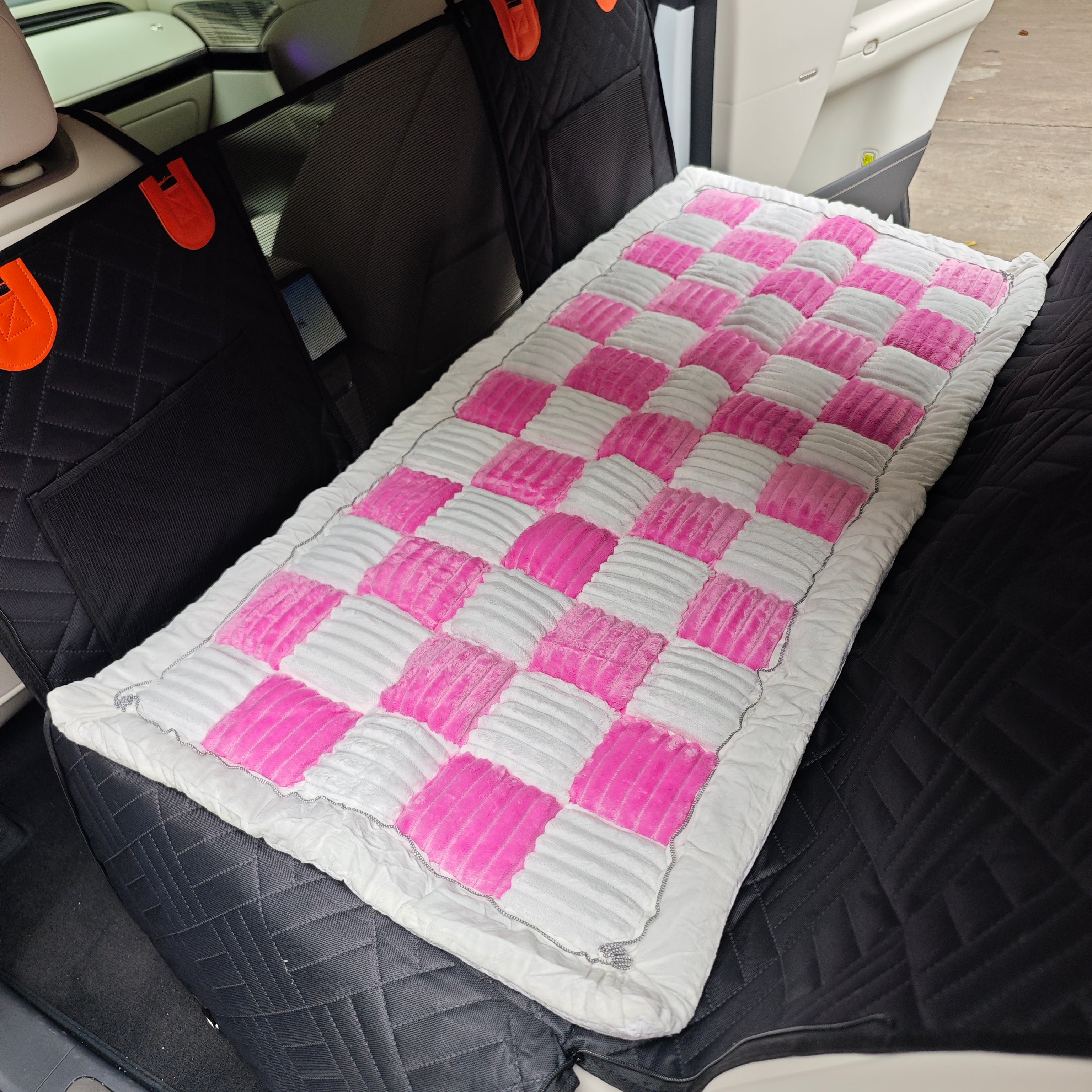 Thick Dog Car Bed for Back Seat & Couch