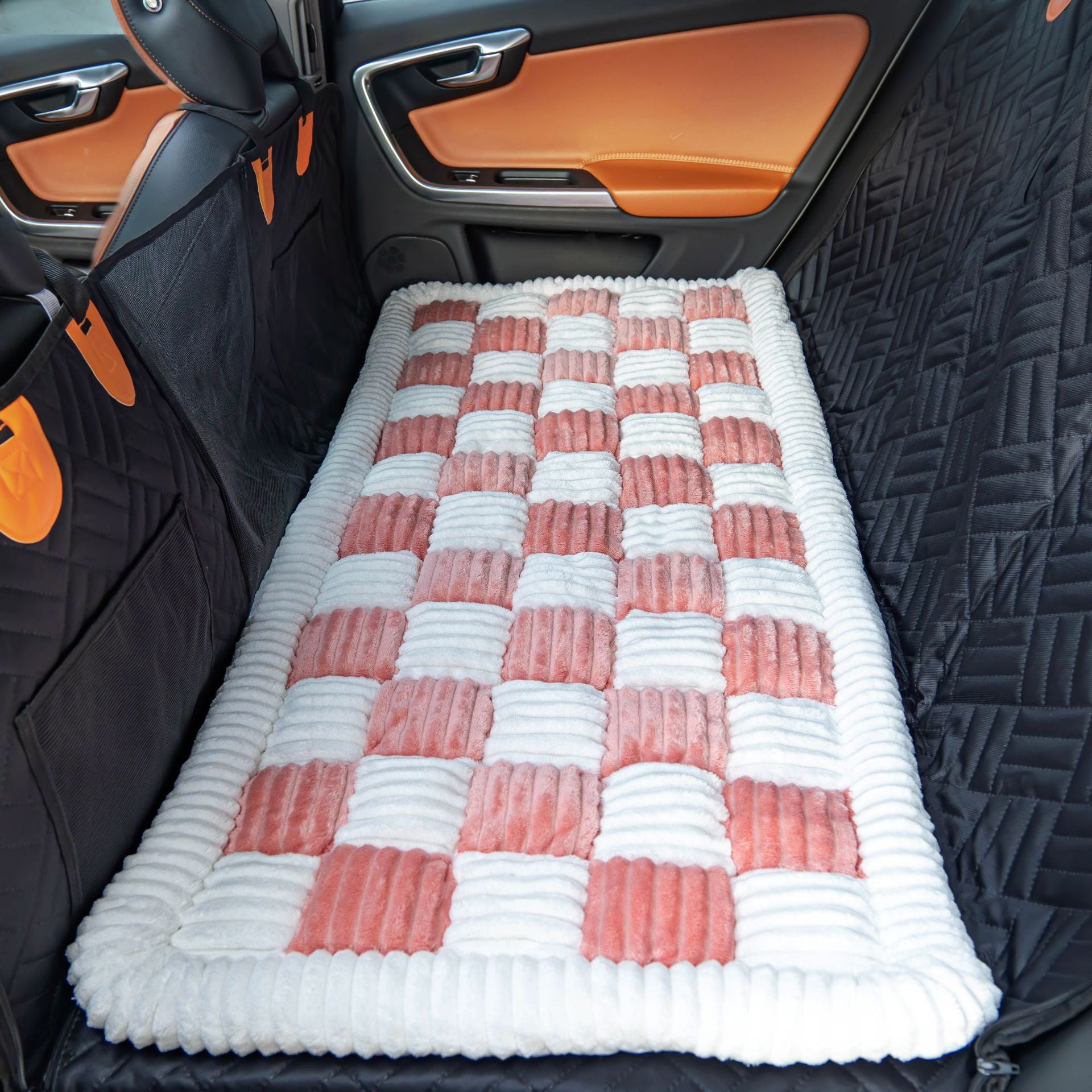 Thickened Dog Bed for Car Back Seat & Couch