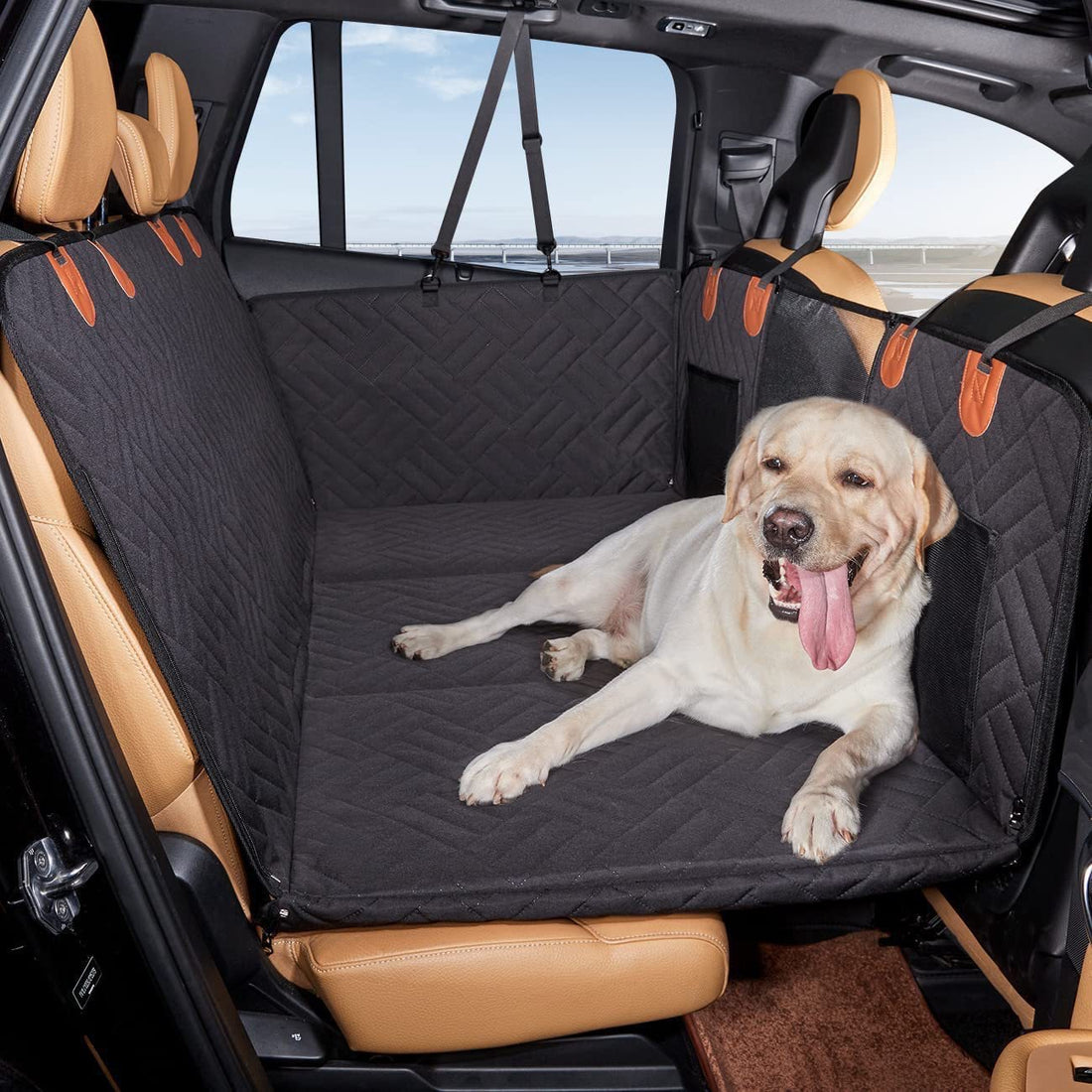 Back Seat Extender Dog Car Seat Cover