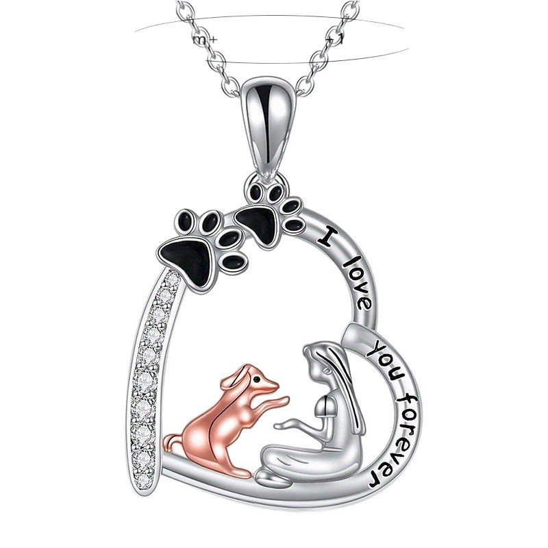 Fashionable Silver Alloy Pendant Necklace