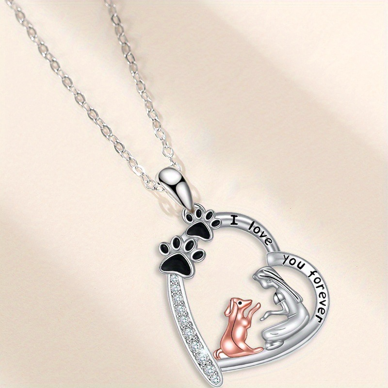 Fashionable Silver Alloy Pendant Necklace