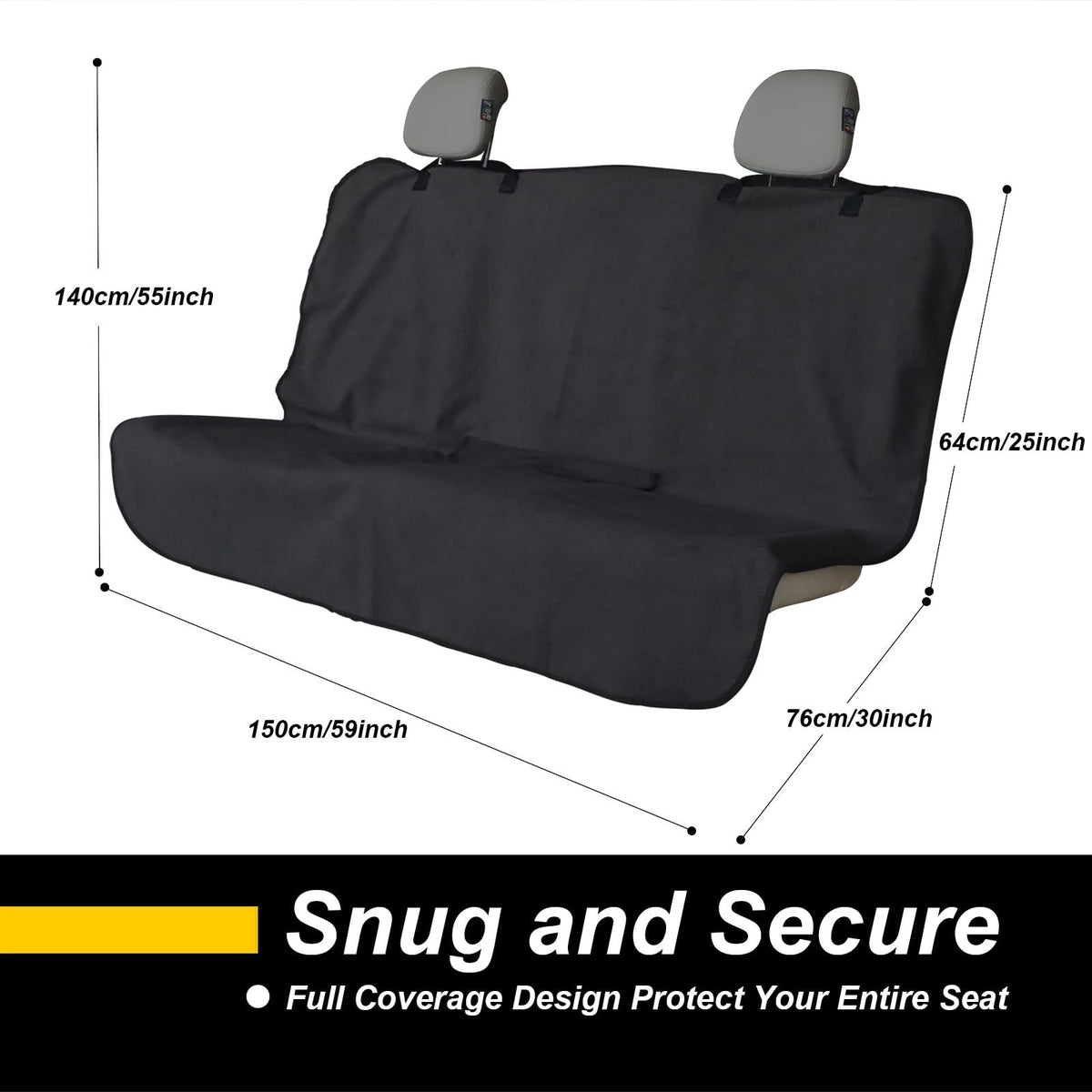 Waterproof Backseat Car Towel Seat Cover