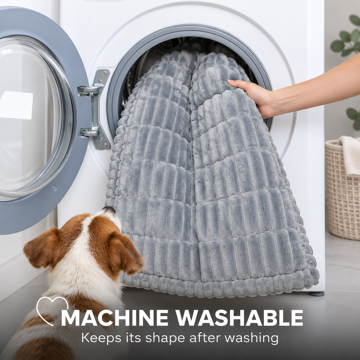 PlushPad™ Dog Bed for Car & Couch