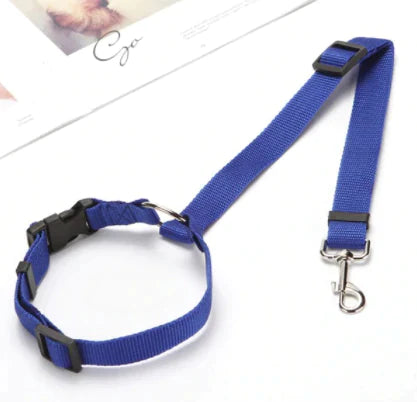 1 Pack Adjustable Headrest Car Dog Safety Seatbelts