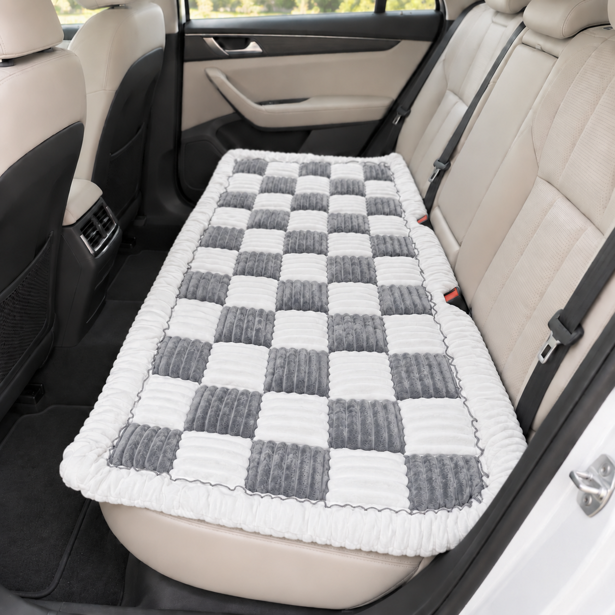 PlushPad™ Dog Bed for Car Backseat & Couch