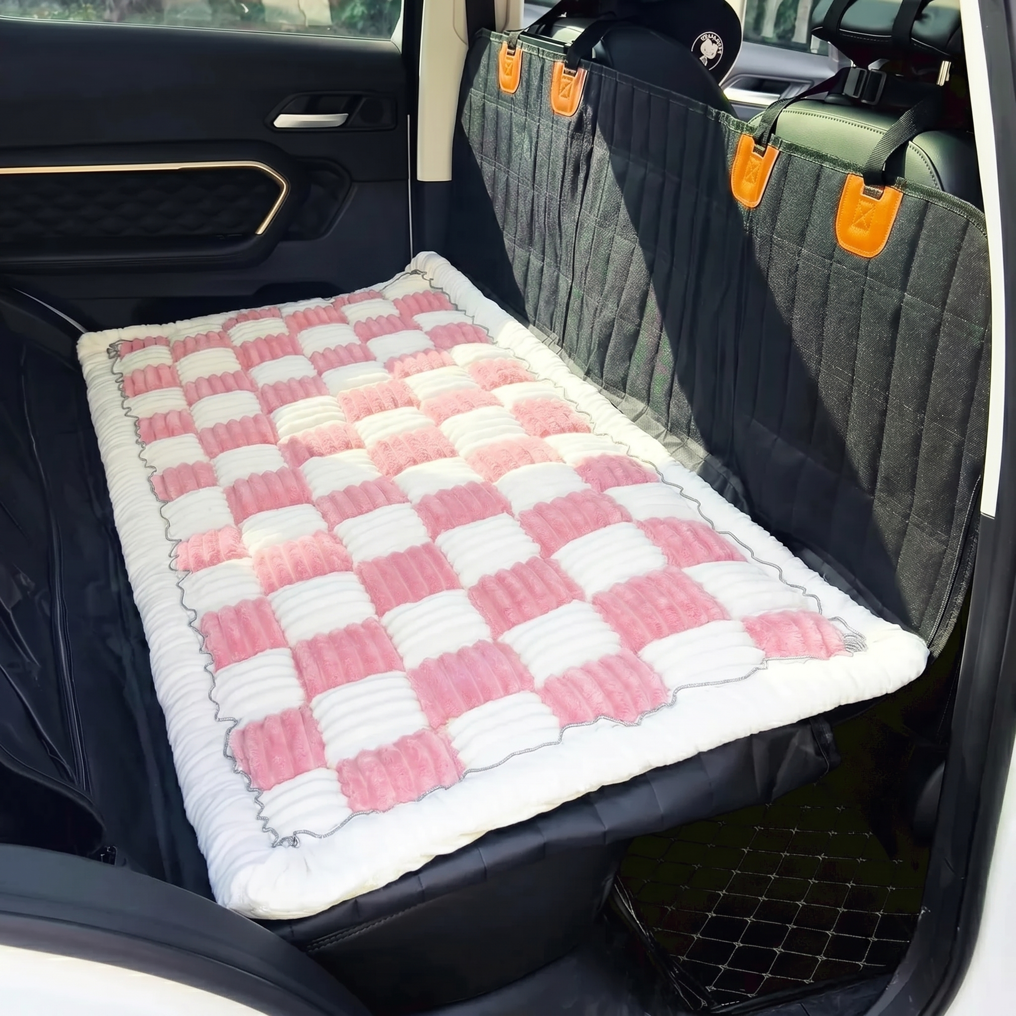 PawsPawty™ PlushPad Dog Bed for Car & Couch