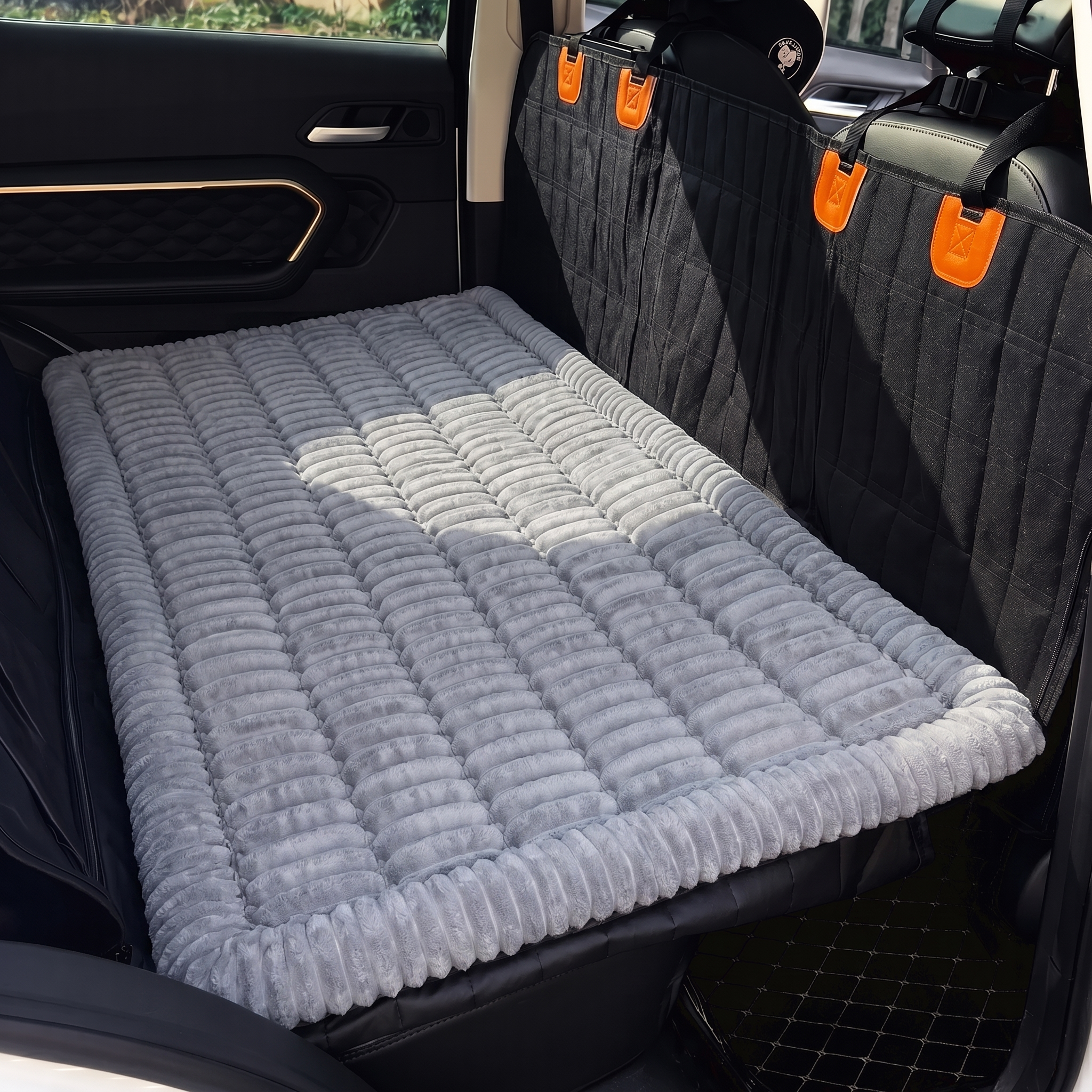 Thickened Dog Bed for Car Back Seat & Couch