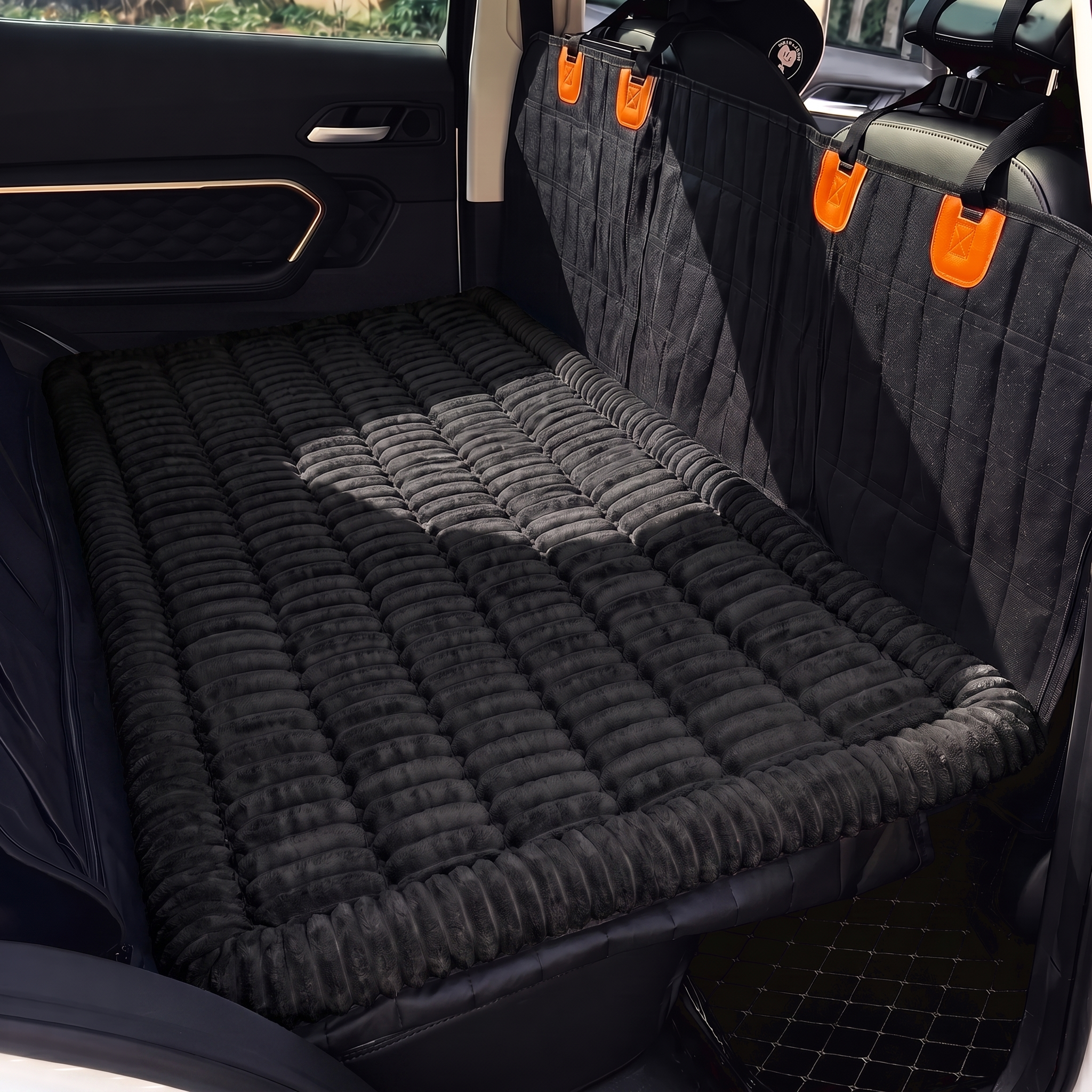 Thickened Dog Bed for Car Back Seat & Couch