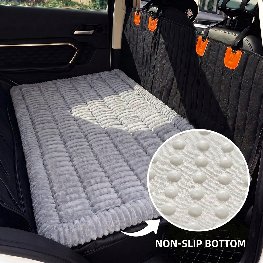 Thickened Dog Bed for Car Back Seat & Couch