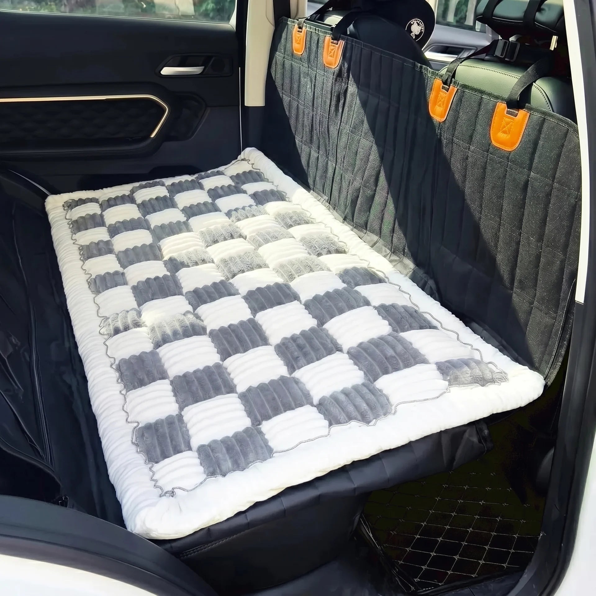 Thickened Dog Bed for Car Back Seat & Couch