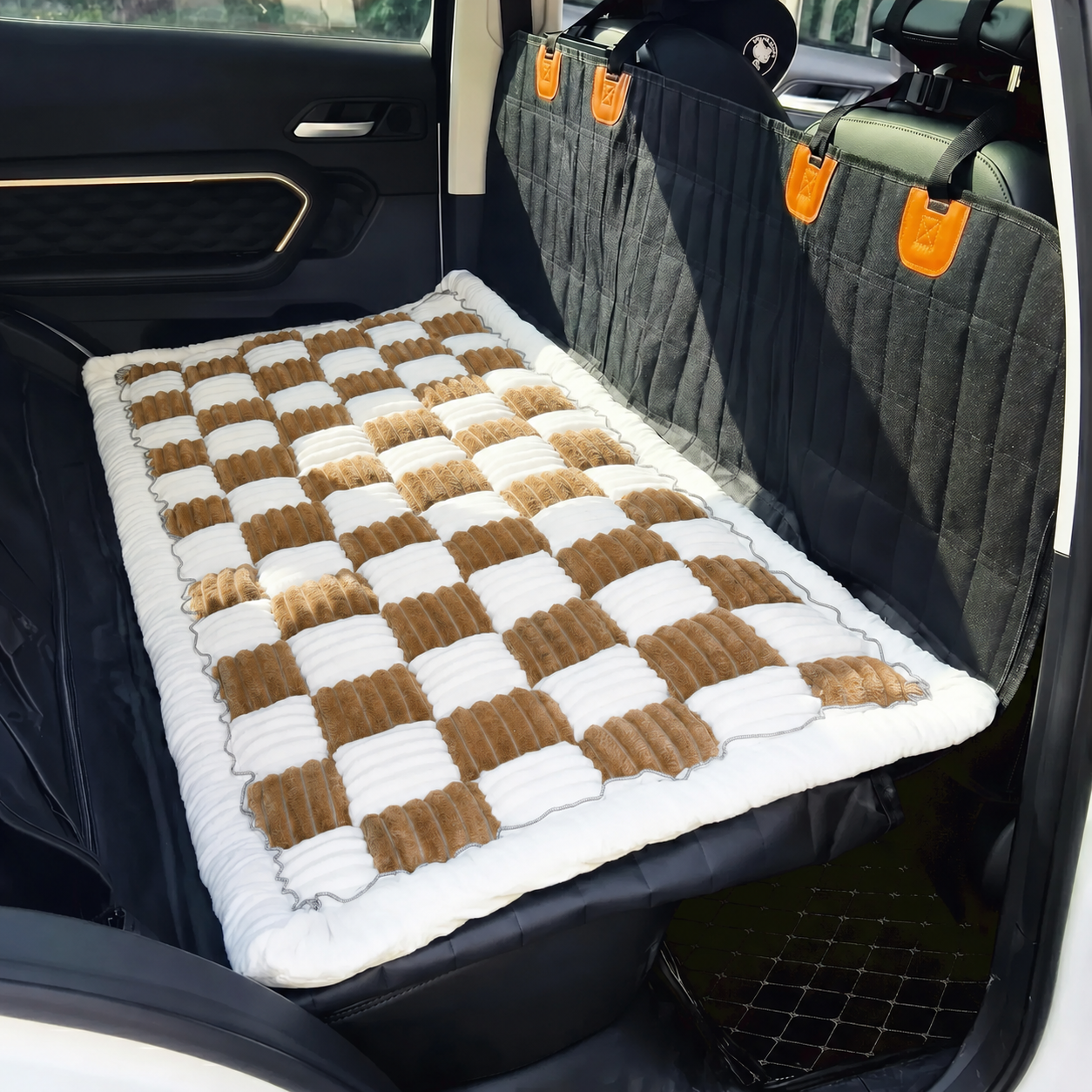 Thickened Dog Bed for Car Back Seat & Couch