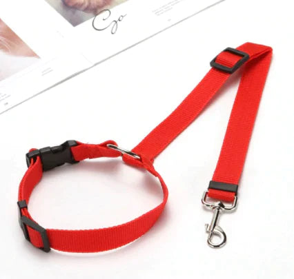 1 Pack Adjustable Headrest Car Dog Safety Seatbelts
