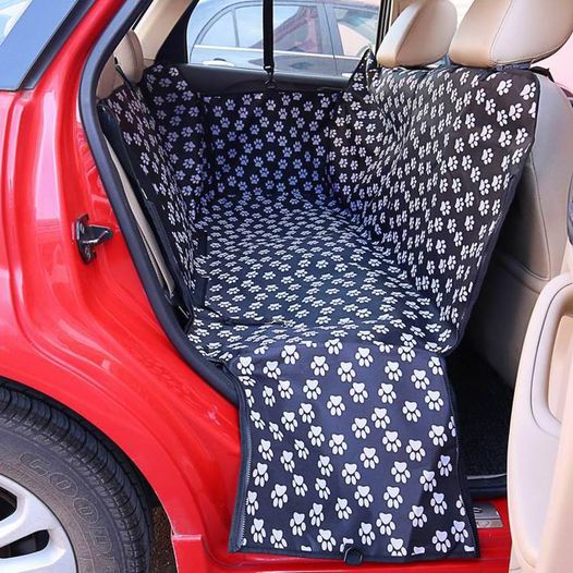 Banana And Monkey Pattern Print Pet Car Back Seat Cover – GearFrost